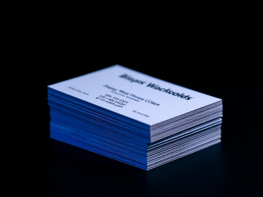 Premium Business Cards product mockup